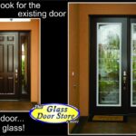 add glass to existing front door