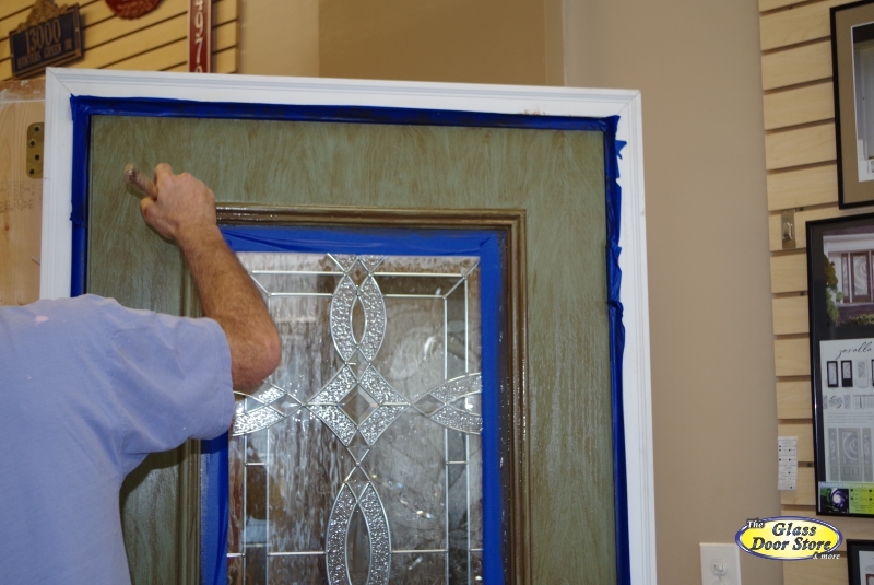 Faux Painting Your Fiberglass Woodgrain Door Improves It s look