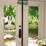 Custom etched glass doors in Lakeland & Tampa FL