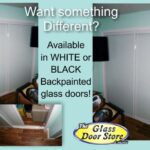 glass closet doors