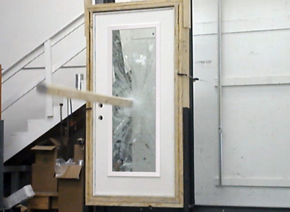 Hurricane Impact Glass Door