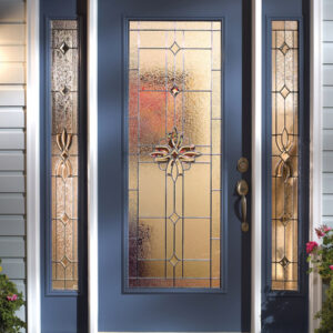Laurel Traditional Front Door Glass Insert - The Glass Door Store