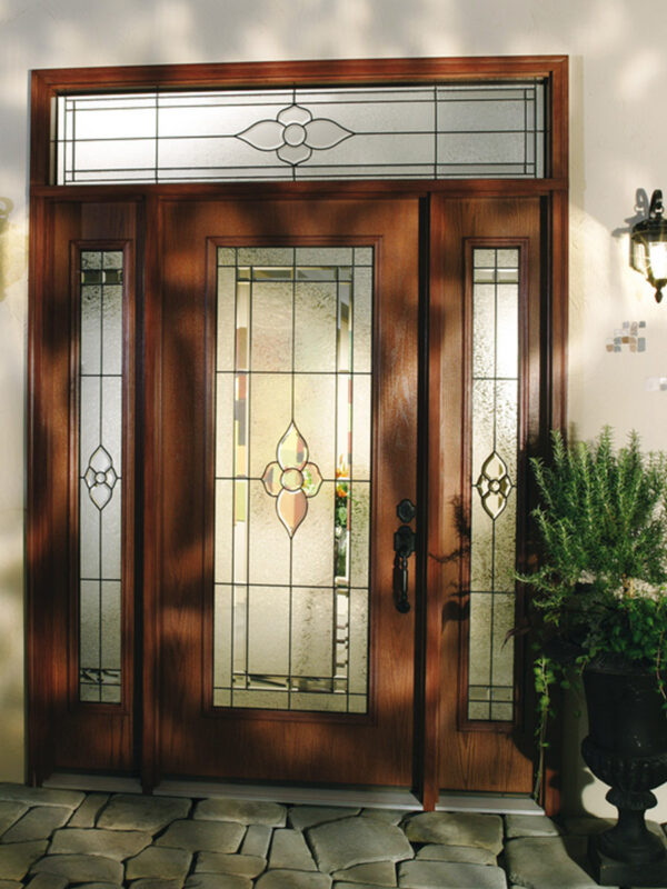 Nouveau Front Door Glass Insert - The Glass Door Store