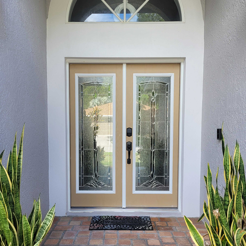 Glass door transformation in Lake Wales Florida