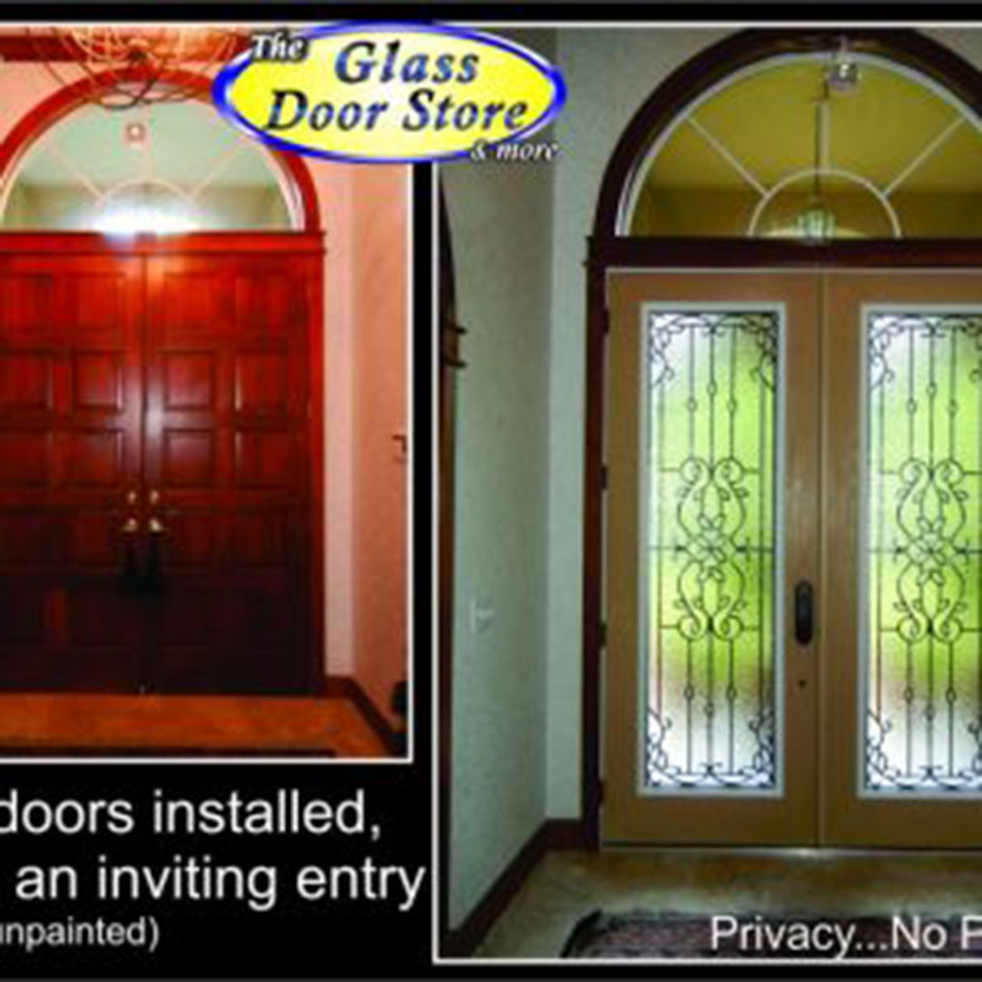 Glass Door inserts in Lakeland FL