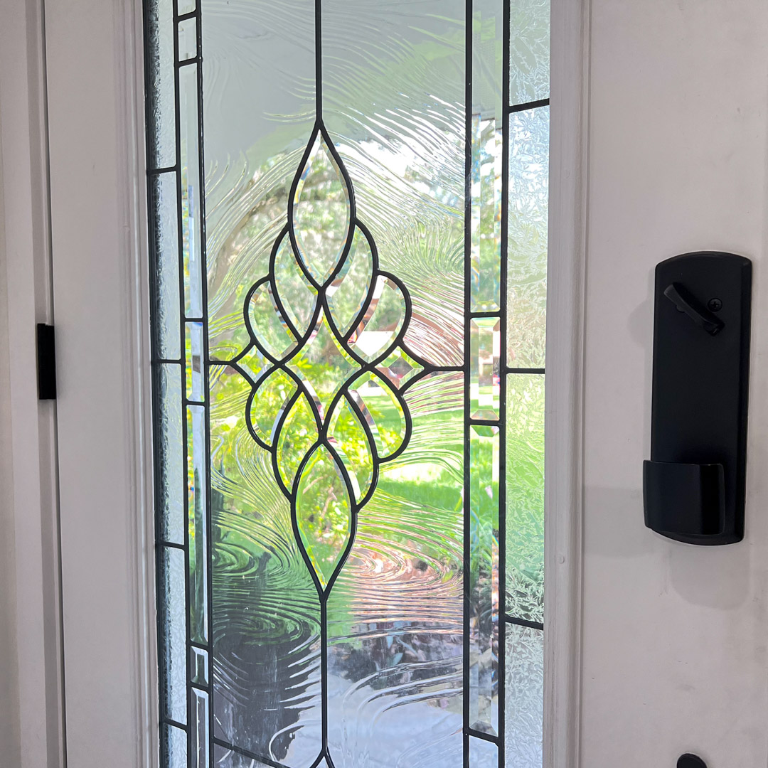 decorative glass door inserts in Tampa FL