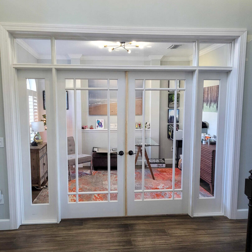 interior glass french doors in Tampa, FL