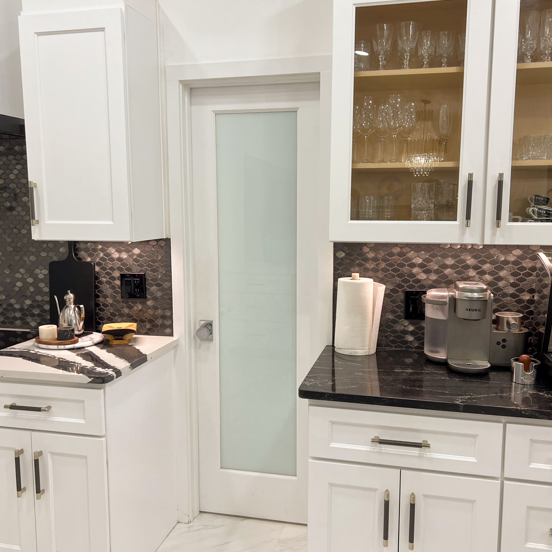 Glass Pantry Doors in Tampa, FL