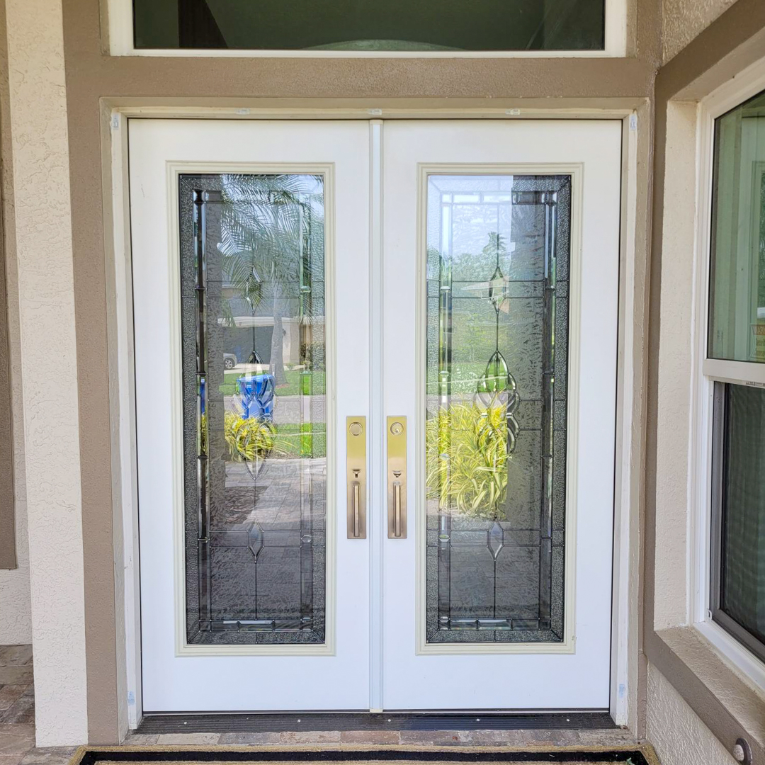 privacy options and stylish designs for glass door inserts in Auburndale FL