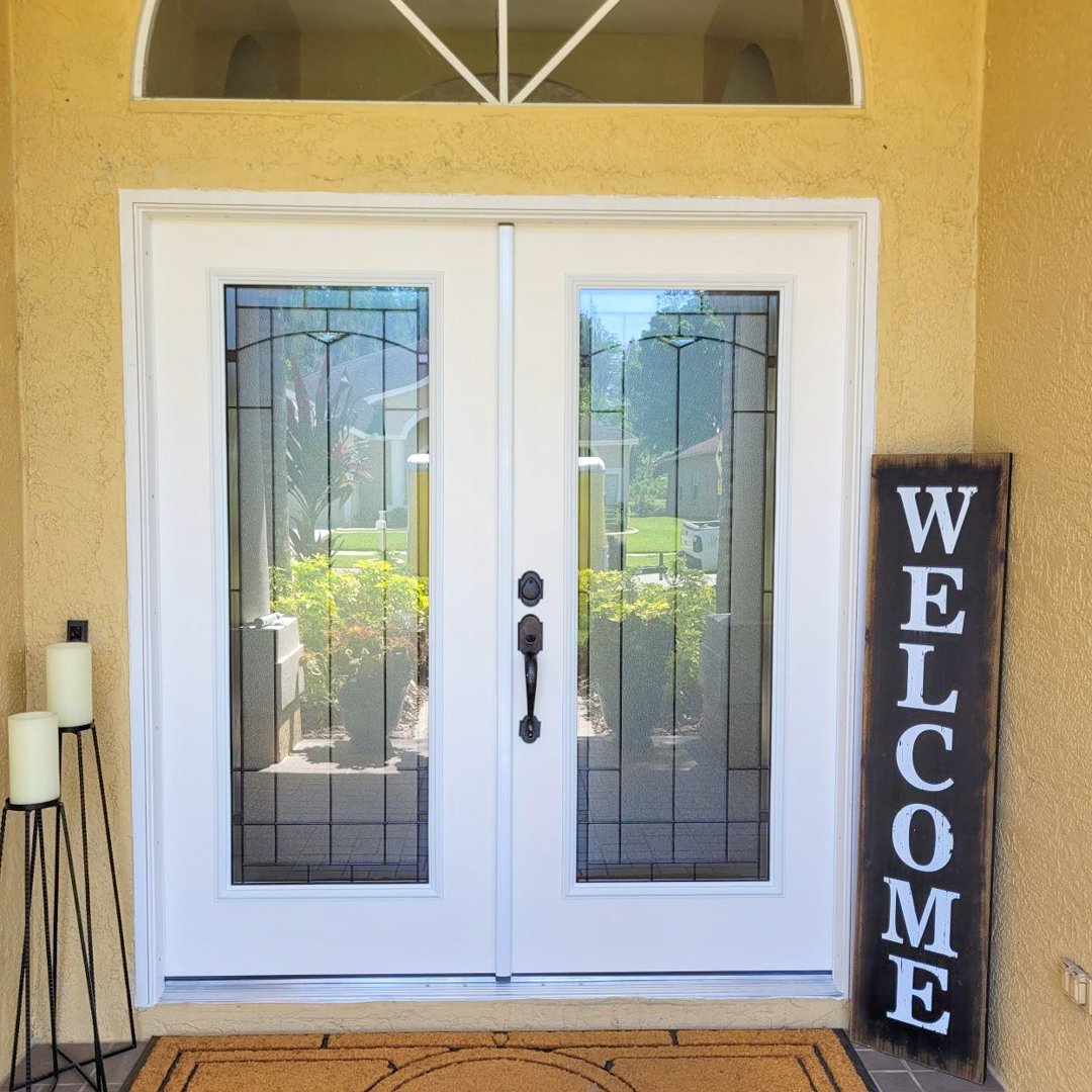Entryway glass door inserts in Auburndale, FL