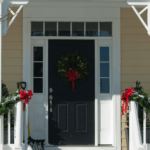 holiday decorating exterior doors in Bradenton, FL
